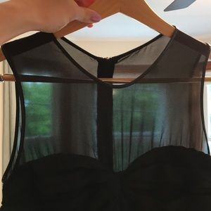 Rouched cocktail dress